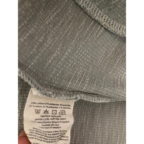 DONNI. Sandwash Ribbed Cardigan Coat Gray OSFA OSFM Anthropologie - Picture 4 of 5